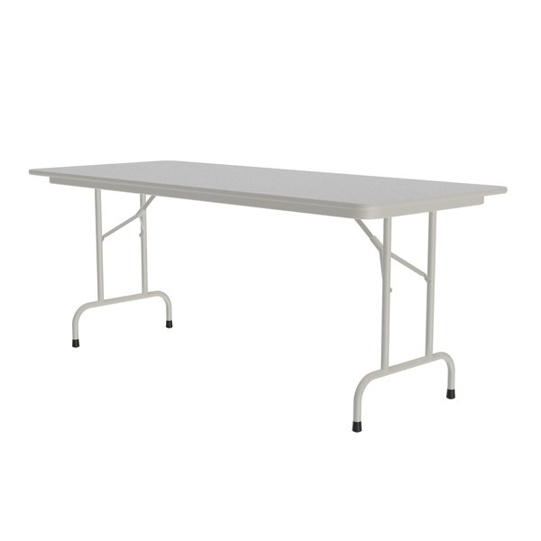 Correll CF Melamine Folding Tables 30x72  Gray Granite CF3072M-15